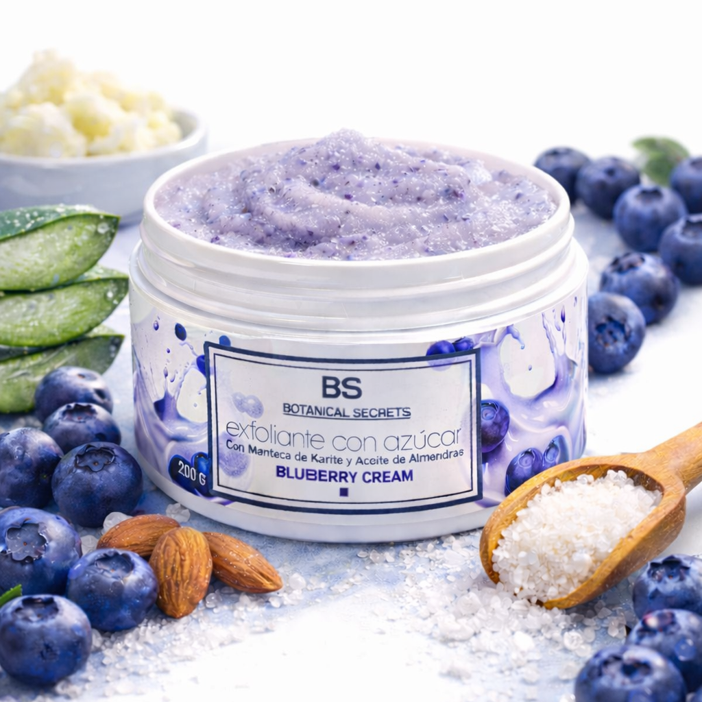 Exfoliante Blueberry Cream – Botánic Secret