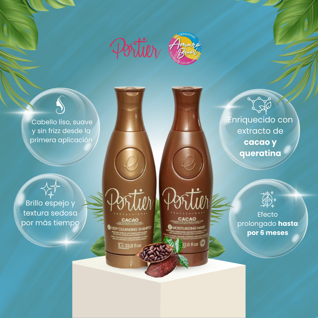 Alisado Progresivo Portier Cacao