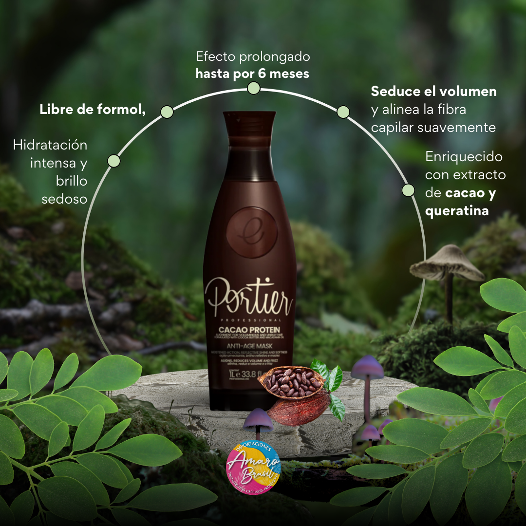 Alisado Organico Portier Cacao Protein