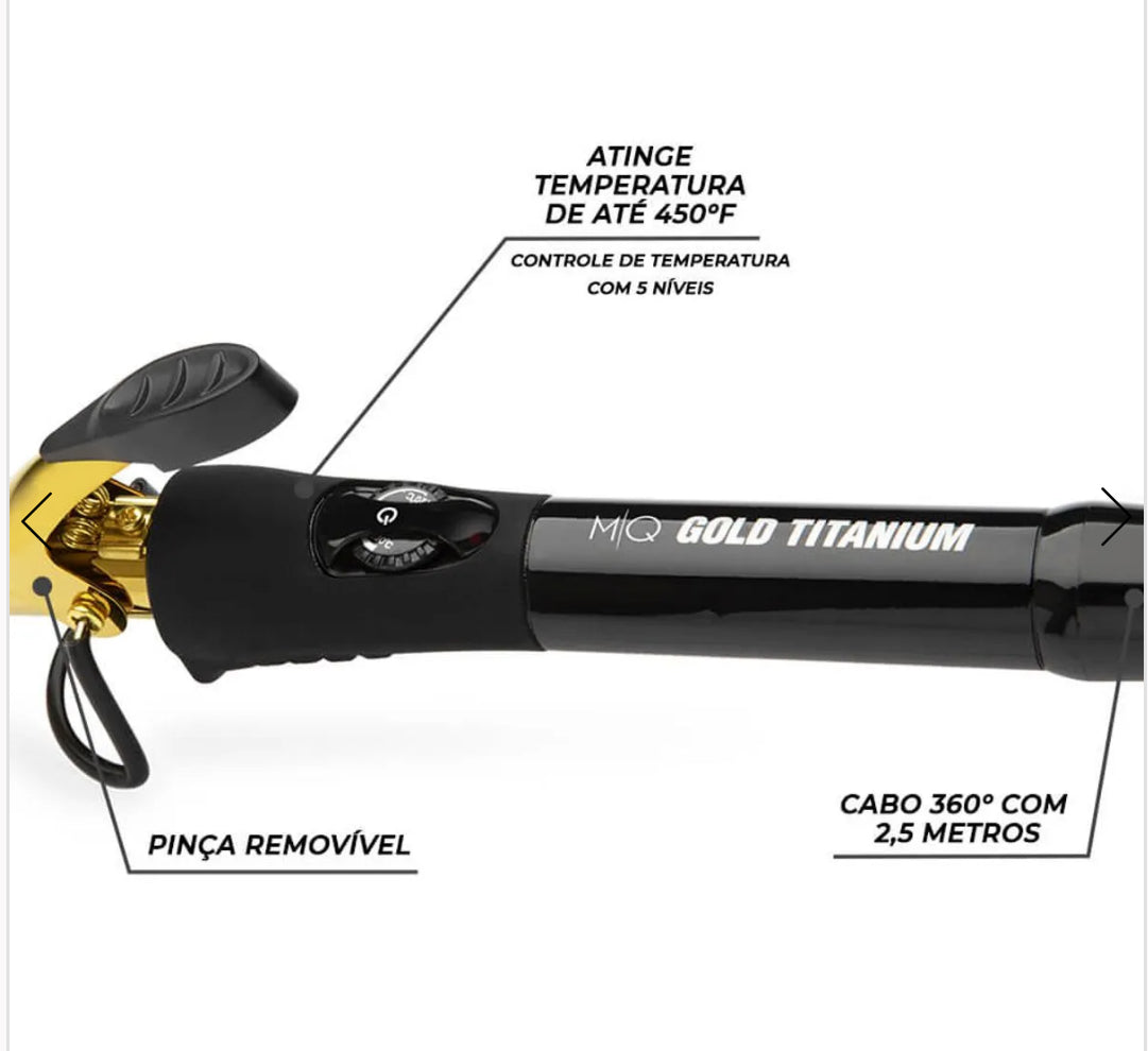 Ondulador MQ Gold Titanium