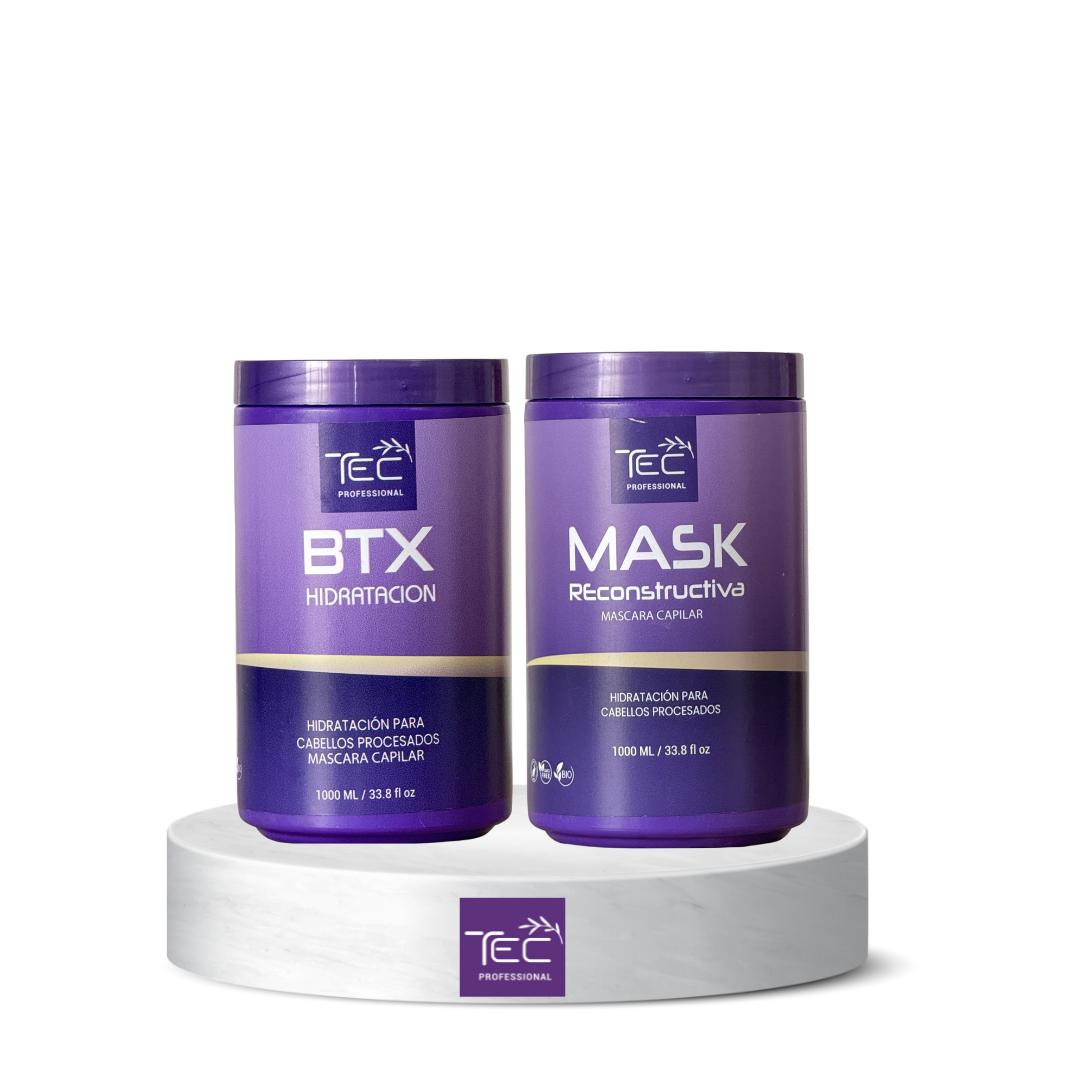 Kit tratamiento Capilar TEC Profesional – Hidratación profunda con tecnología vegetal 1 kilo