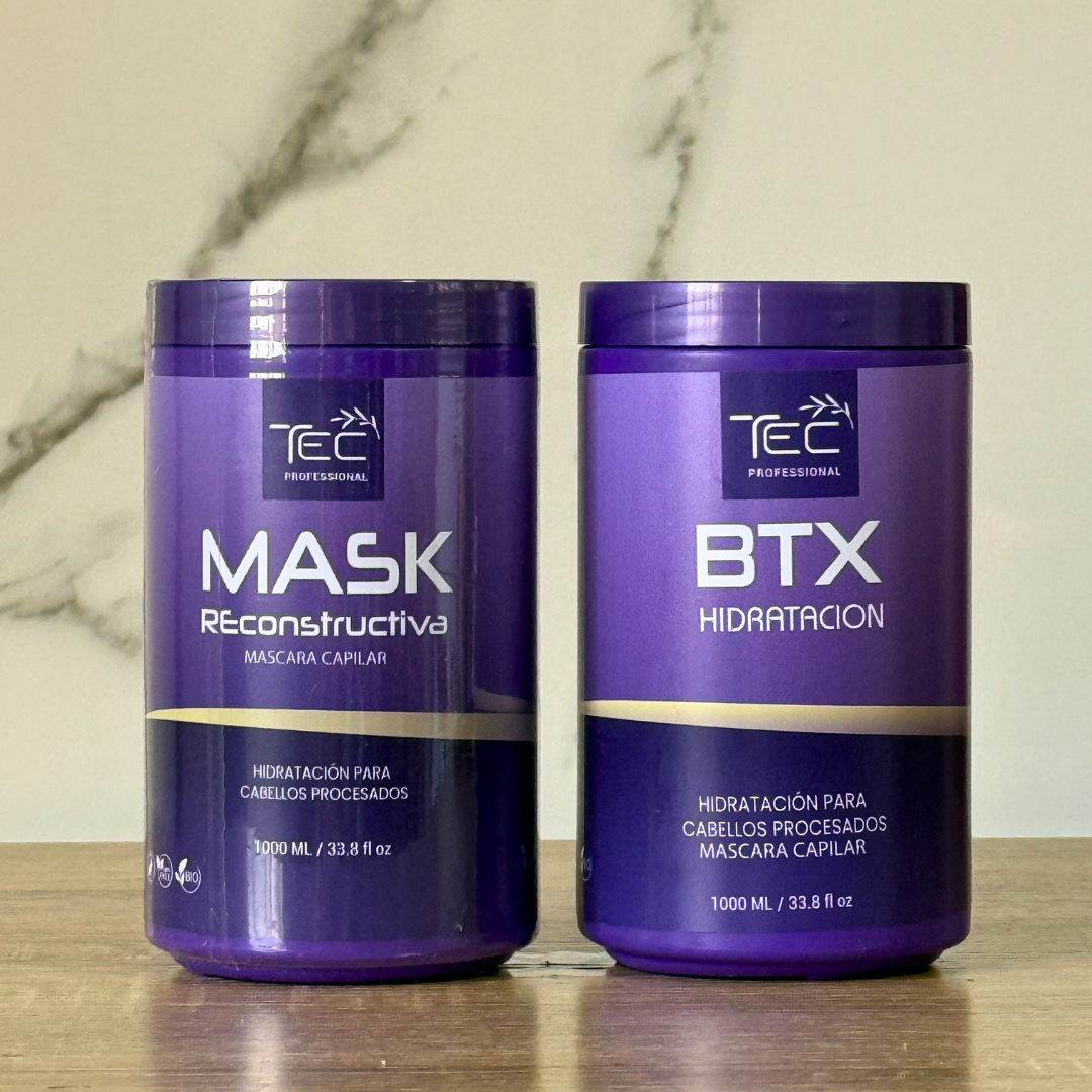Kit tratamiento Capilar TEC Profesional – Hidratación profunda con tecnología vegetal 1 kilo