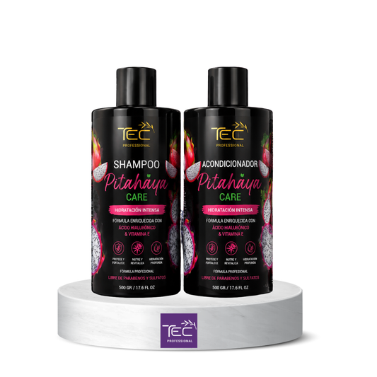 Kit Shampoo y acondicionador  Pitahaya Tropical Care Hidratación 500 ml