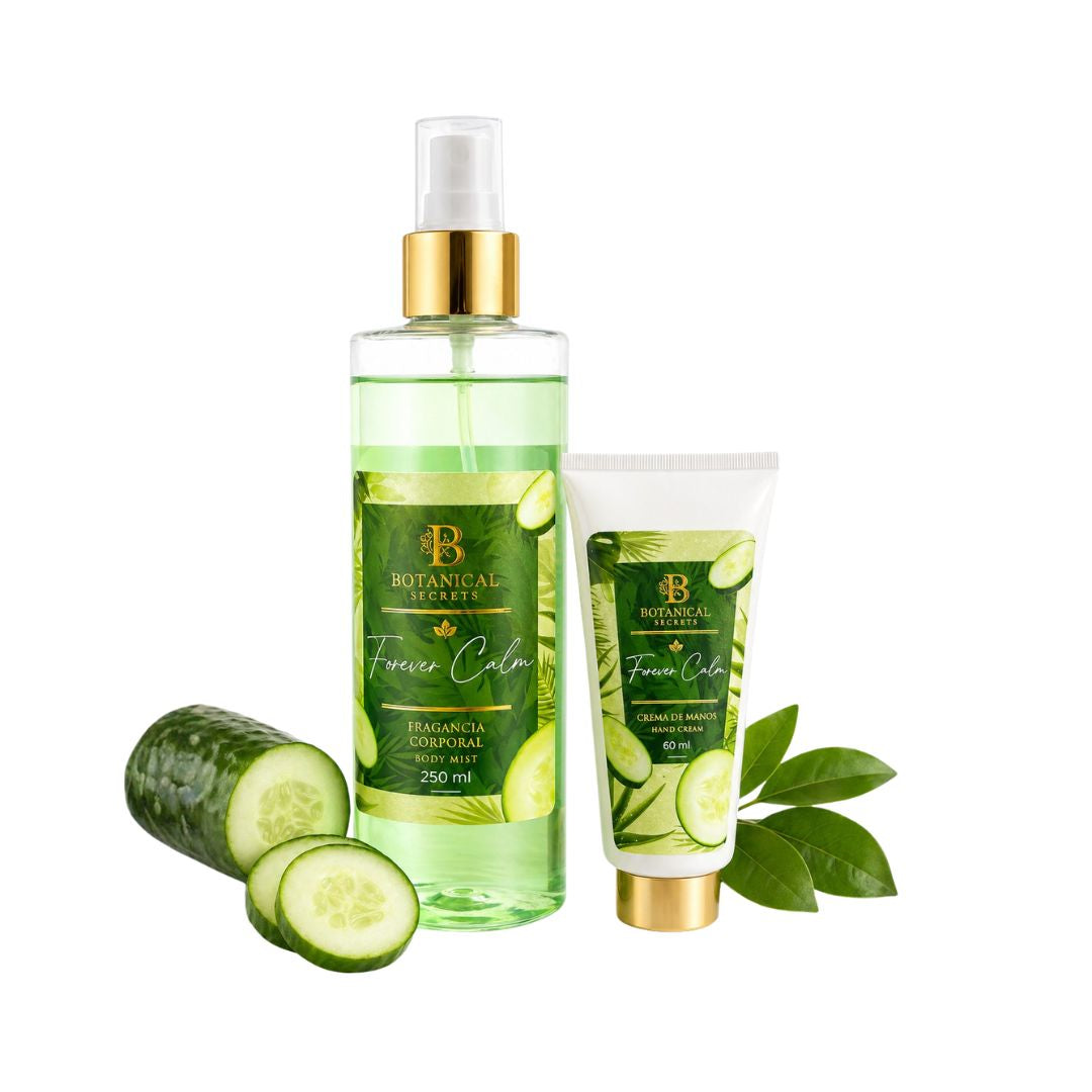 Kit Crema corporal  + splash  pepino