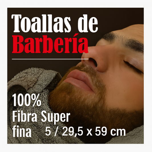 Set de 5 Toalla barberia 29,5 x 50