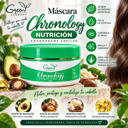 Máscara Chronology – Cronograma Capilar Green Secrets
