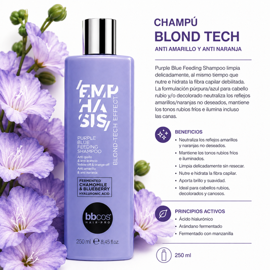 Shampoo Matizador Blond Tech
