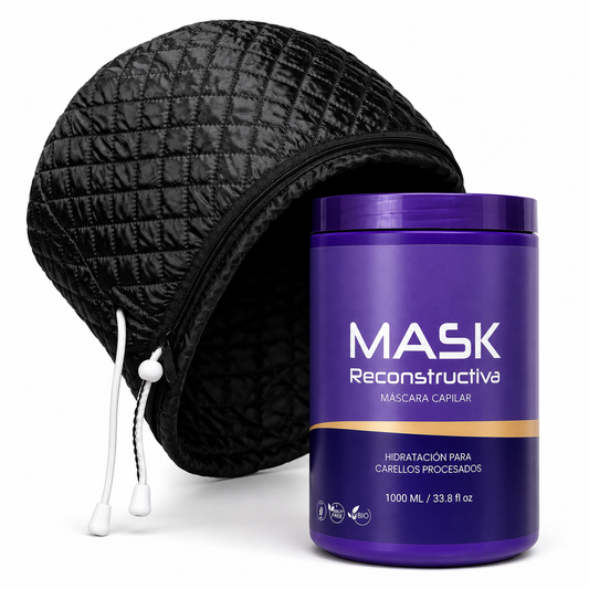 Kit Profesional: Mascarilla TEC Reconstructiva 1 kg + Gorro Térmico