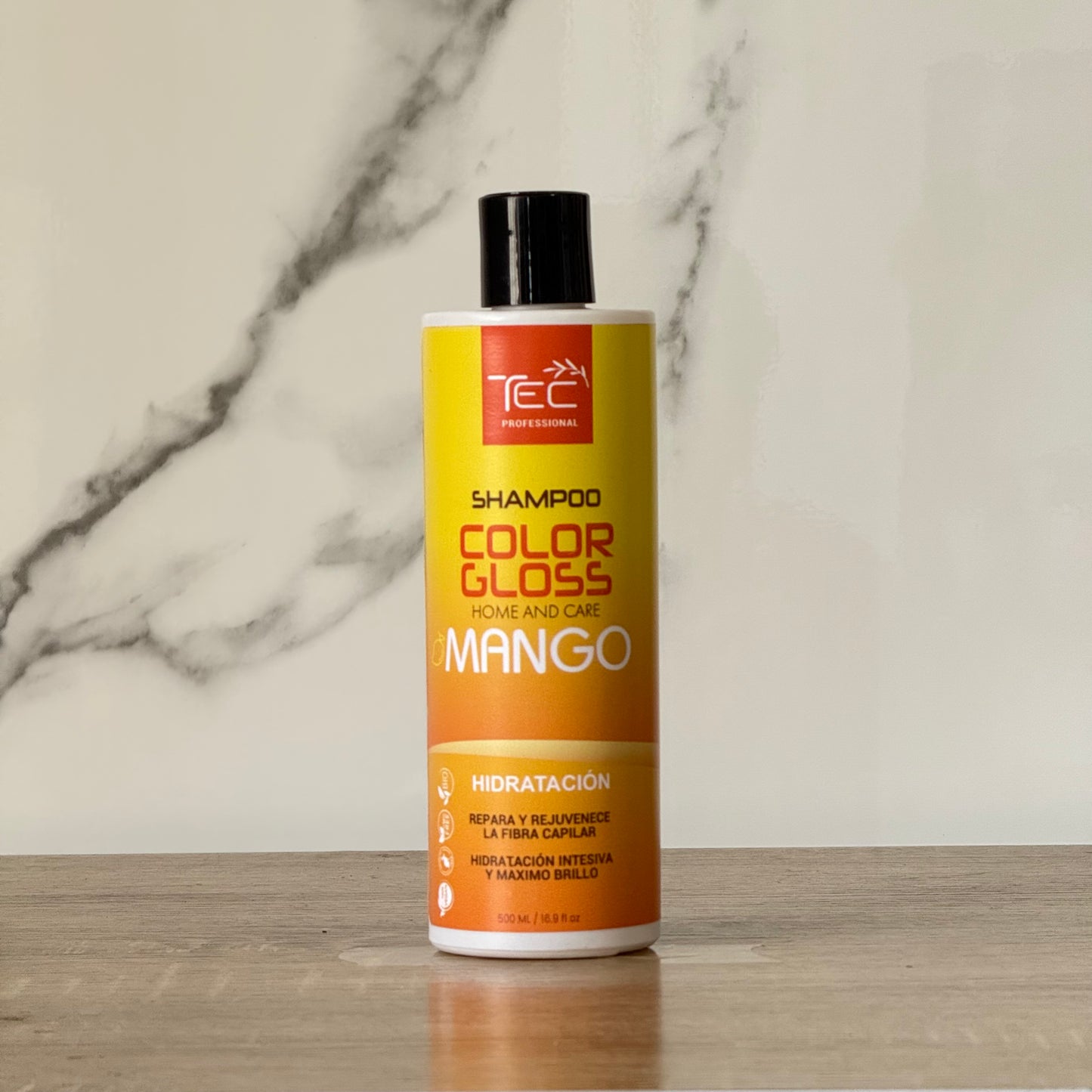 Kit TEC Color Gloss Mango Hidratación profunda 500 ml