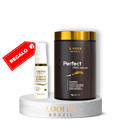Máscara Loofer Perfec Hair  + Leave in 45 ml de regalo