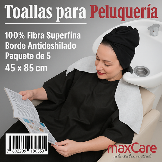 Set de 5 Toallas Peluqueria (45 x 85 cm)
