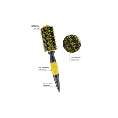 Cepillo térmico MQ profesional 43mm