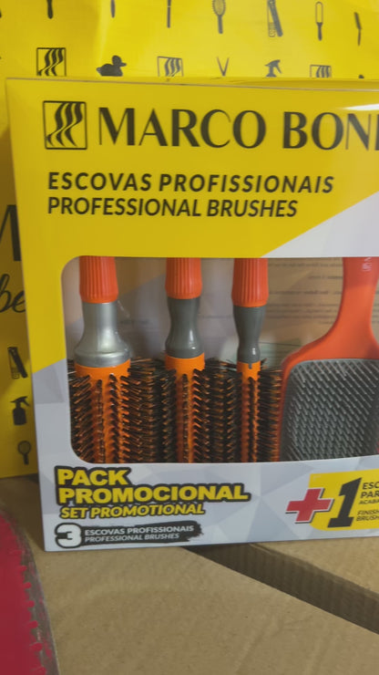 Kit cepillos Thermal Cerámic Orange - Marco Boni